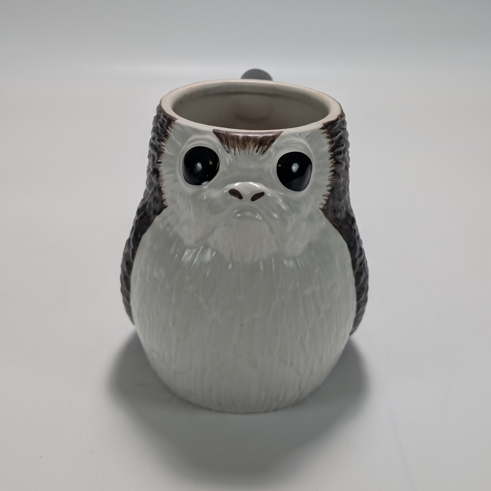 Disney Parks Star Wars: The Last Jedi Porg Ceramic Sculpted Mug